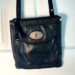 Fossil Small Black Crossbody Purse